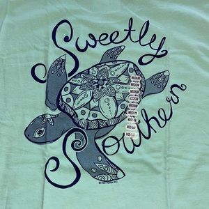 Simple Southern Sweet Sea Turtle Shirt